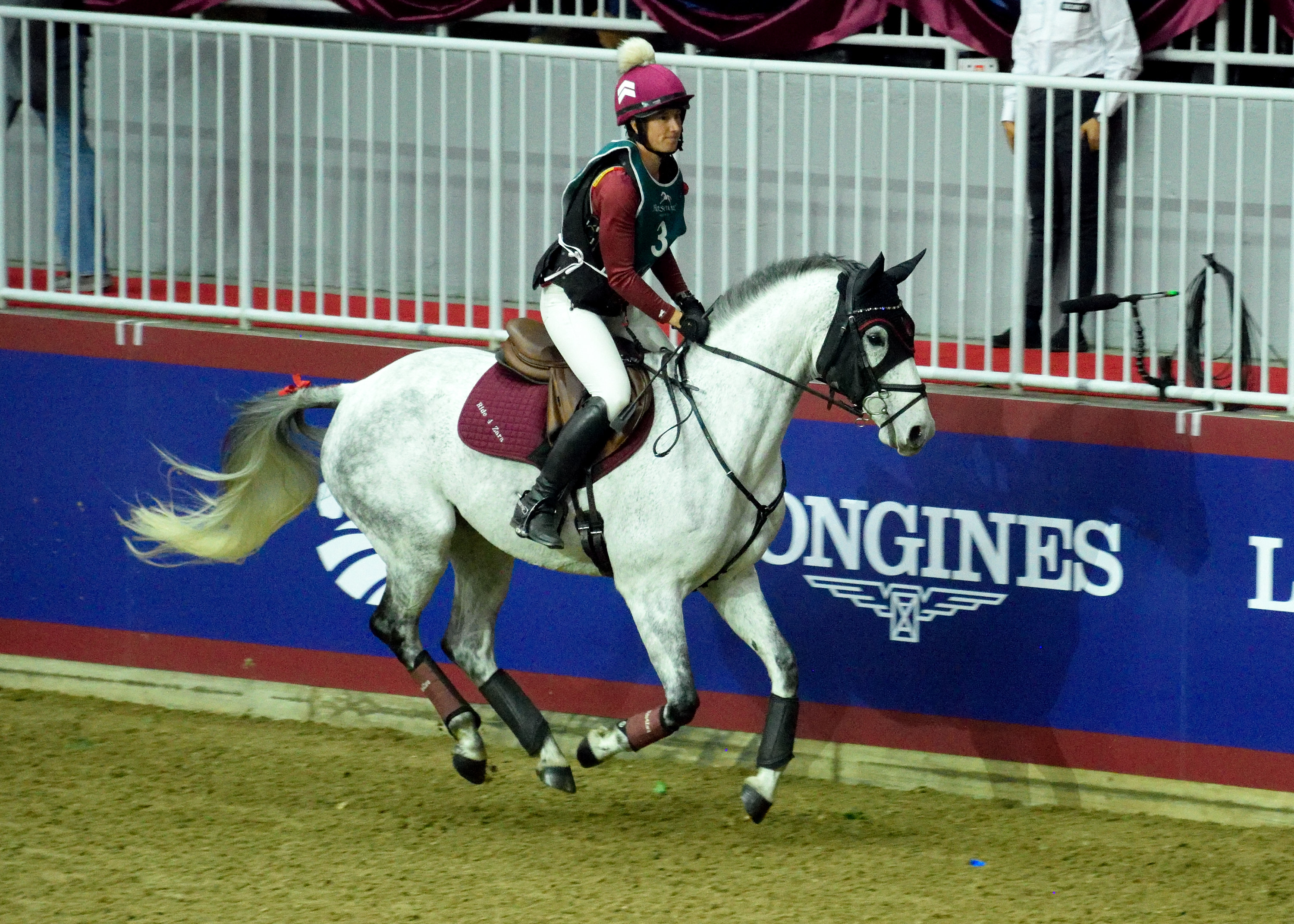 Holly Jacks' Winning Ride in the Indoor Eventing at the 2022 Royal Agricultural Winter Farm - Photo Credit: Ben Radvanyi, Canada's Royal Agricultural Winter Fair